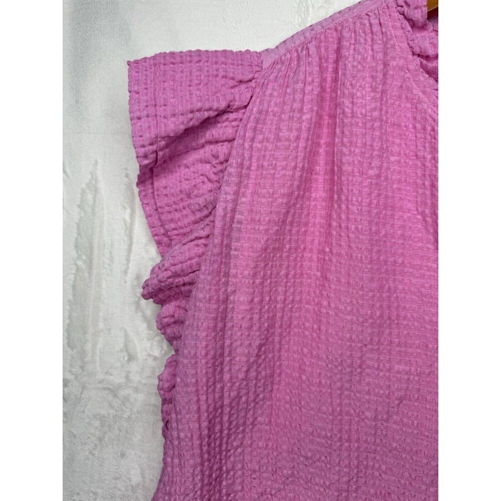MARIE Oliver Merritt Top Blouse Women Azalea Size XL - Picture 7 of 9